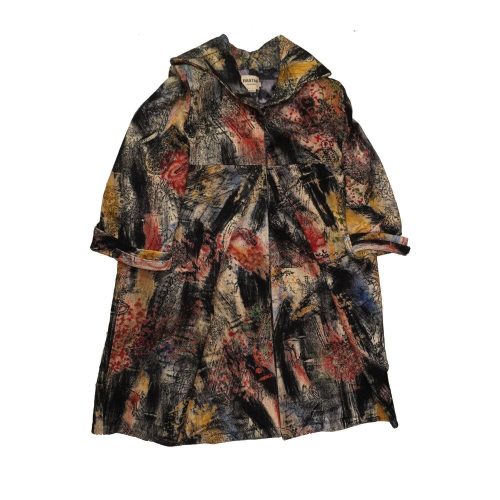 Rastah HandBlockPrintedPleatedLongCoat 5a64aafb b485 41b4 8bf9 f59fec6e1510